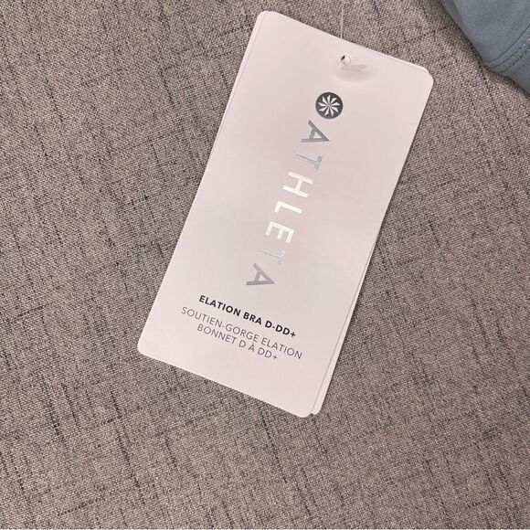 Athleta Elation Sports Bra Strappy Back Light Impact XL 1X Nwt - Picture 6 of 9